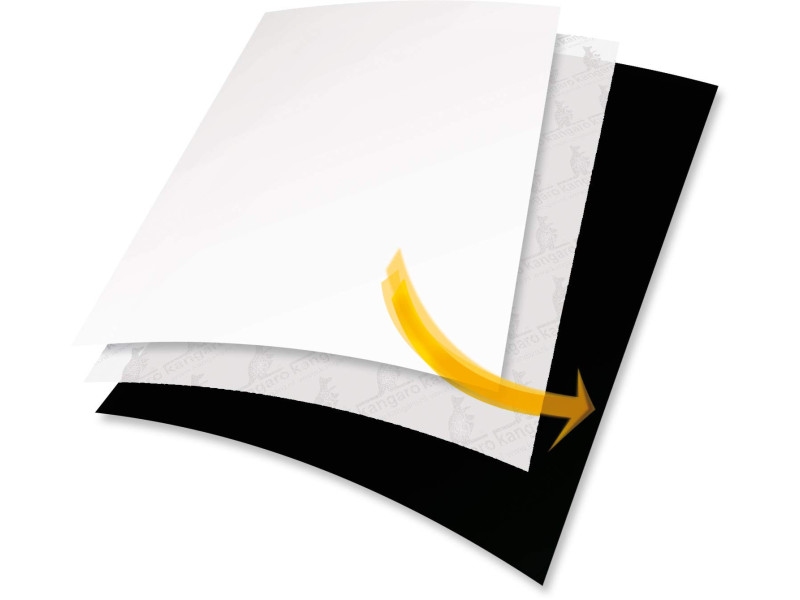 kangaro Papier carbone, A4, 10 feuilles, blanc