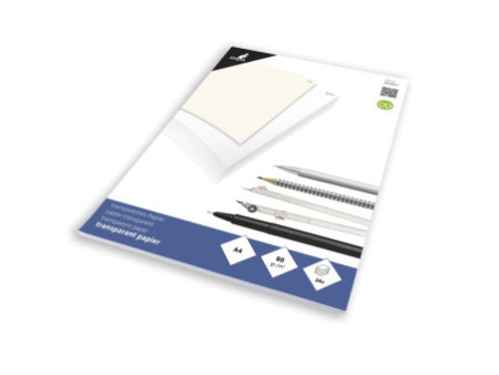 kangaro Bloc de papier calque, A4, 24 feuilles
