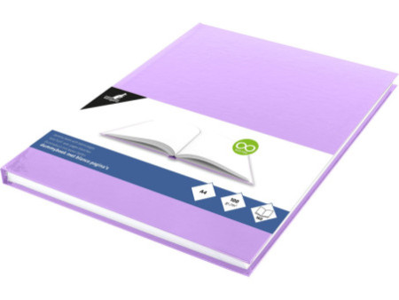 kangaro Cahier de croquis, 160 pages, A4, violet pastel
