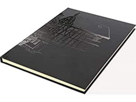 kangaro Cahier de croquis Design, 160 pages, A4, noir