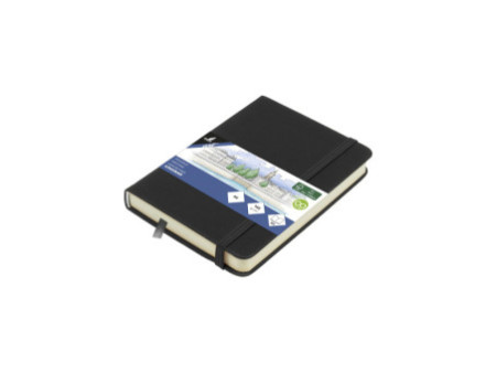 kangaro Carnet de croquis, couverture PU rigide, A6, noir