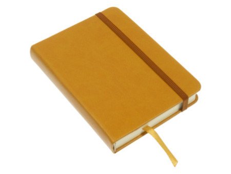 kangaro Carnet de croquis, couverture PU rigide, A6, ocre