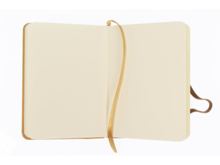 kangaro Carnet de croquis, couverture PU rigide, A6, ocre