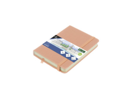 kangaro Carnet de croquis, couverture rigide, A6, vieux rose