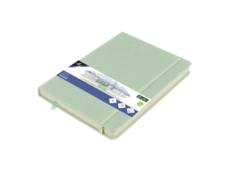 kangaro Cahier de croquis, couverture PU rigide, A5, menthe