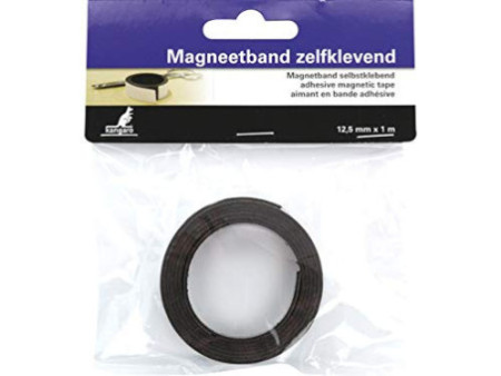 kangaro Ruban magnétique, 12,5 mm x 1 m, blanc