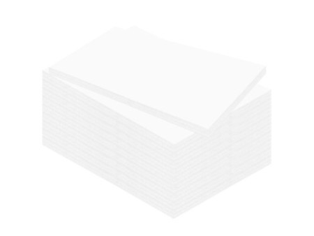 kangaro Carton plume, A4, épaisseur: 10 mm, blanc
