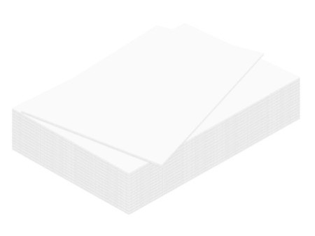 kangaro Carton plume, A3, épaisseur: 3 mm, blanc