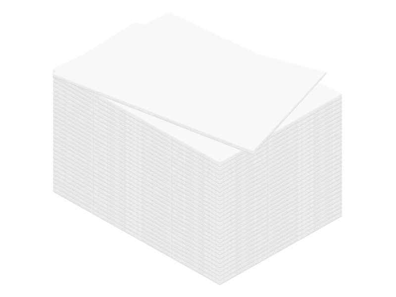 kangaro Carton plume, A4, épaisseur: 3 mm, blanc