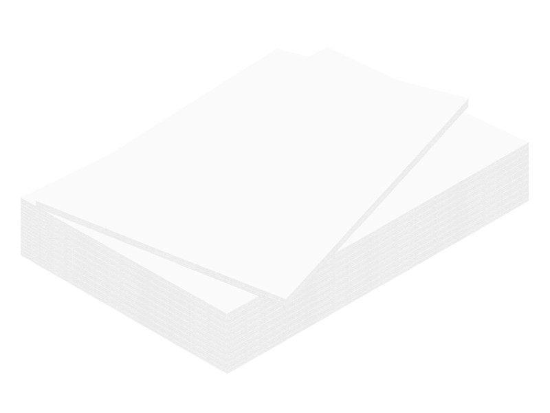 kangaro Carton plume, A3, épaisseur: 5 mm, blanc