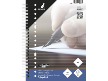 kangaro Cahier, A5, ligné, 160 pages