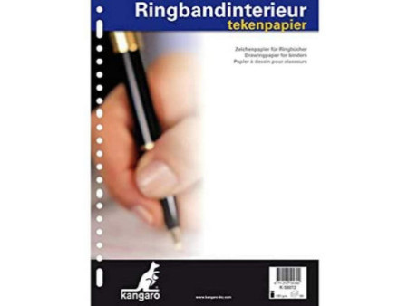 kangaro Feuillets mobiles, 220 x 297 mm, uni, 100 pages