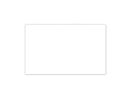 kangaro Fiches bristol, 130 x 80 mm, uni, blanc
