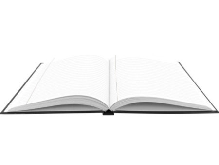 kangaro Cahier, A5, 160 pages, ligné, noir