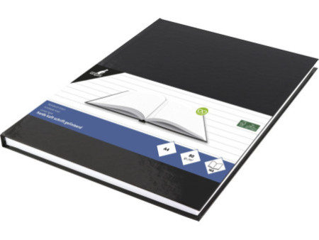 kangaro Cahier, A4, 160 pages, ligné, noir