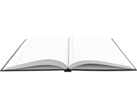 kangaro Cahier, A4, 160 pages, ligné, noir