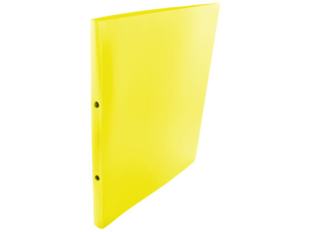 kangaro Classeur à anneaux, 2 anneaux, PP, A4, jaune