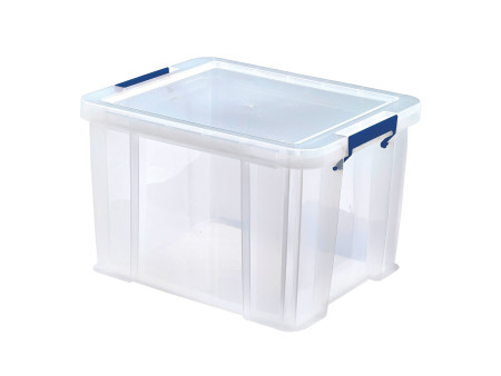 Fellowes Boîte de rangement ProStore, 36 litres, transparent