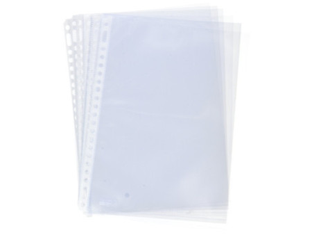 kangaro Pochette perforée, A4, PP, 0,12 mm, transparent