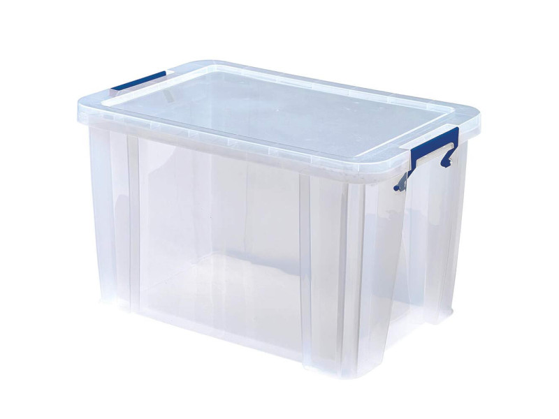 Fellowes Boîte de rangement ProStore, 26 litres, transparent