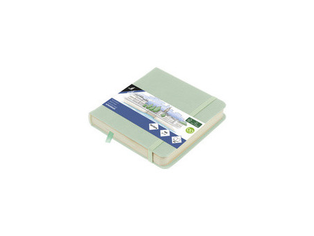 kangaro Carnet de croquis, 160 pages, 120x120 mm, lime green