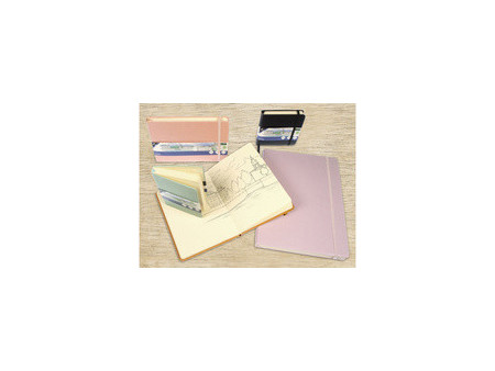 kangaro Cahier de croquis, 160 pages, A5 paysage, cold grey