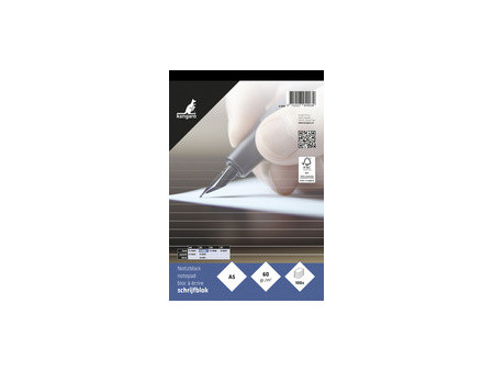 kangaro Bloc-notes A5, ligné, 100 feuilles