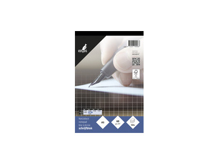 kangaro Bloc-notes A5, uni, 100 feuilles