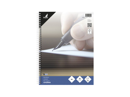kangaro Cahier à spirale, A4, ligné, 200 pages