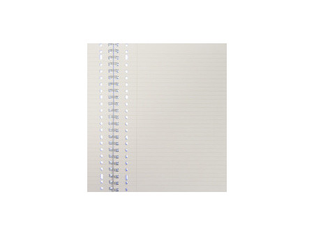 kangaro Cahier à spirale 4en1, A4, ligné, 200 pages, bleu