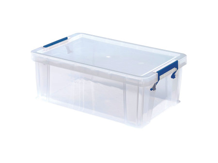 Fellowes Boîte de rangement ProStore, 10 litres, transparent
