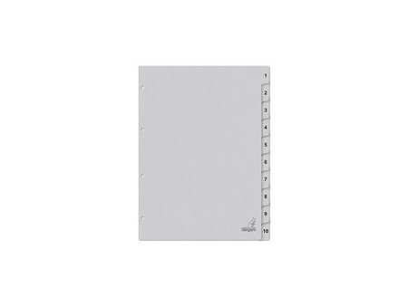 kangaro Intercalaire carton ECO, chiffres 1-12, 12 pièces