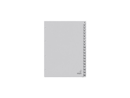 kangaro Intercalaire carton ECO, chiffres 1-31, 31 pièces