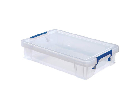 Fellowes Boîte de rangement ProStore, 5,5 litres,transparent