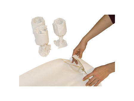 RAADHUIS Papier de soie, (L)400 x (H)600 mm, blanc