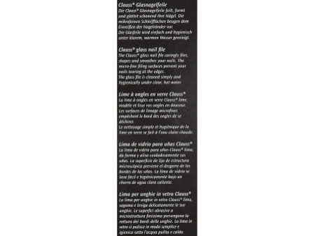 Clauss Lime à ongles, longueur: 140 mm