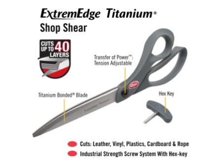 Clauss Ciseaux industriels 'Extrem Edge', longueur: 255 mm