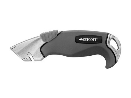 WESTCOTT Cutter Aluminium Alloy, lame: 18 mm, argent/gris