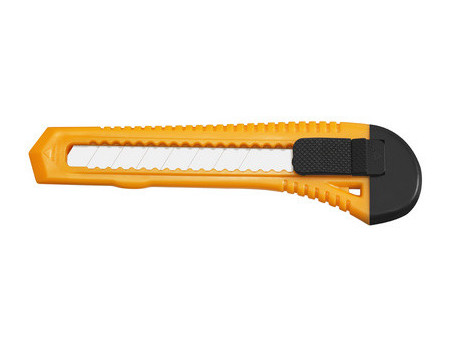 WESTCOTT Cutter Office, lame: 18 mm, orange / noir
