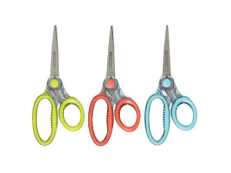 WESTCOTT Ciseaux Microban X-Ray, longueur: 180 mm, assorti