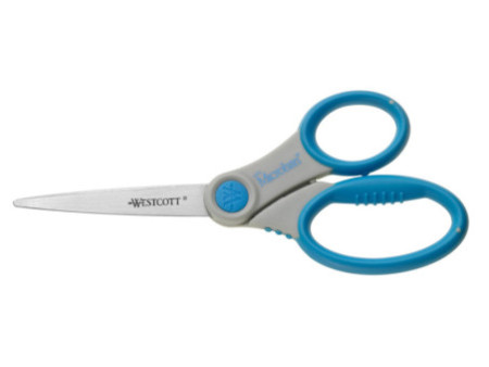 WESTCOTT Ciseaux Microban Softgrip, longueur: 180 mm