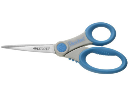 WESTCOTT Ciseaux Microban Softgrip, longueur: 210 mm