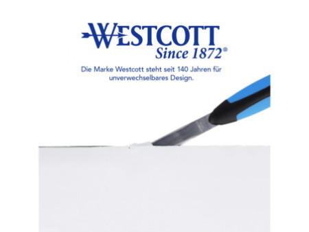 WESTCOTT Ouvre-lettres, longueur: 190 mm, manche Softgrip
