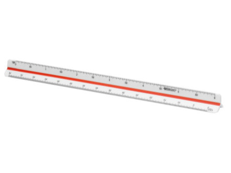 WESTCOTT Echelle de réduction ingénieur, plastique