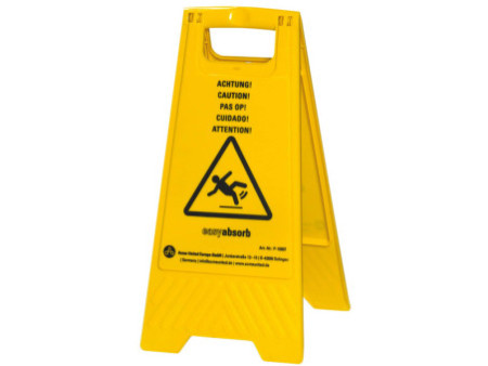 easyabsorb Panneau de signalisation 'Attention sol glissant'