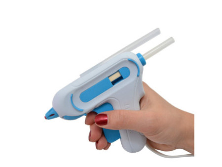 WESTCOTT Mini-pistolet à colle avec embout 'non stick'