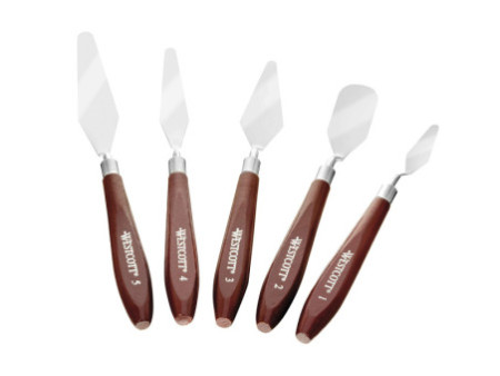 WESTCOTT Couteau à peindre, kit de 5 pièces