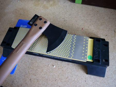 DMT Banc d'affûtage DuoSharp plus, extra fin/fin, avec socle