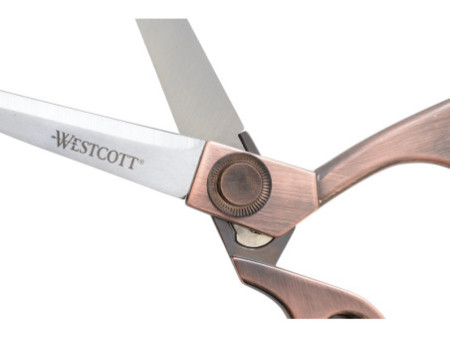 WESTCOTT Ciseaux universels VINTAGE COPPER, longueur: 204 mm