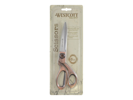 WESTCOTT Ciseaux universels VINTAGE COPPER, longueur: 204 mm